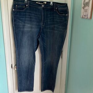 Seven7 Dark Blue Straight leg Jeans NWT